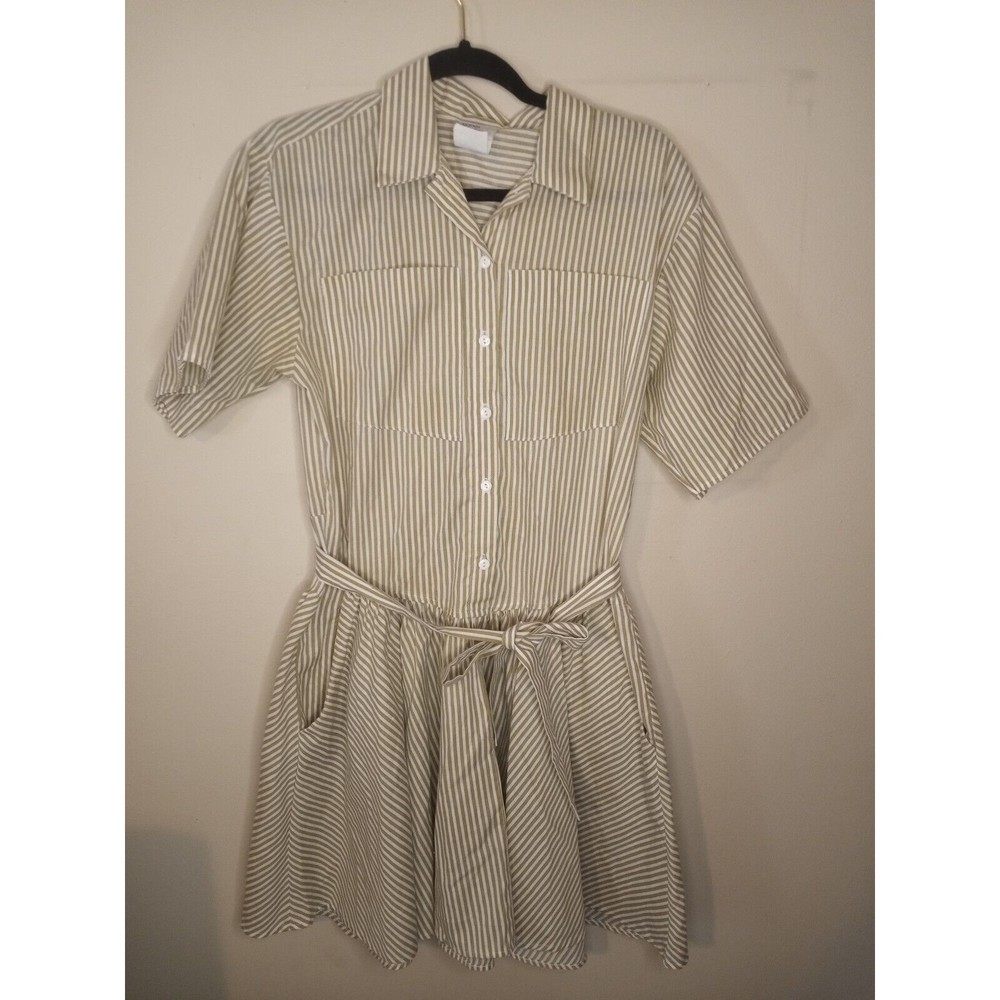 Avon Fashions Vintage Button Shirt Dress Size 7/8 Vintage